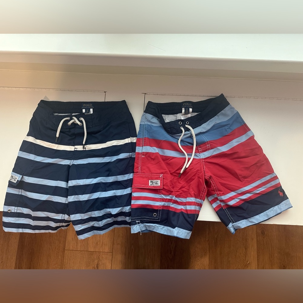 Youth boys size small(8) Polo Swim trunks